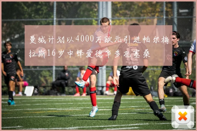 曼城计划以4000万欧元引进帕尔梅拉斯16岁中锋爱德华多孔塞桑